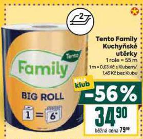 TENTO FAMILY KUCHYSK UTRKY
