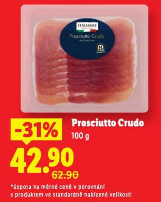 PROSCIUTTO CRUDO