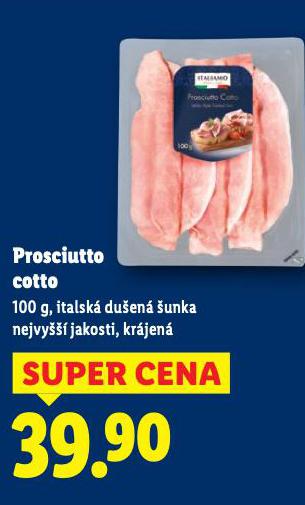 PROSCIUTTO COTTO