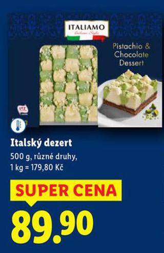 ITALSK DEZERT