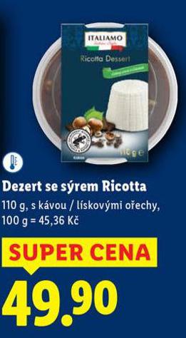 DEZERT SE SREM RICOTTA
