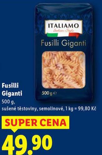 FUSILLI GIGANTI