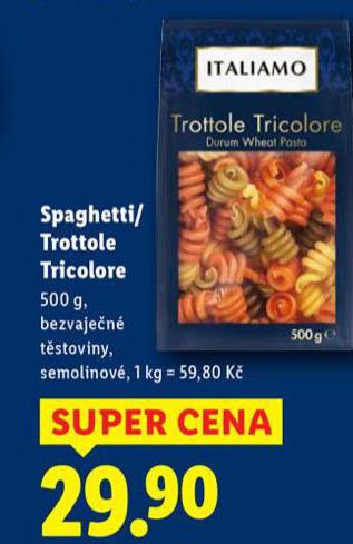 TROTTOLE TRICOLORE