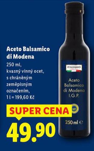 ACETO BALSAMICO DI MODENA