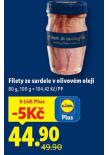 FILETY ZE SARDELE V OLIVOVM OLEJI