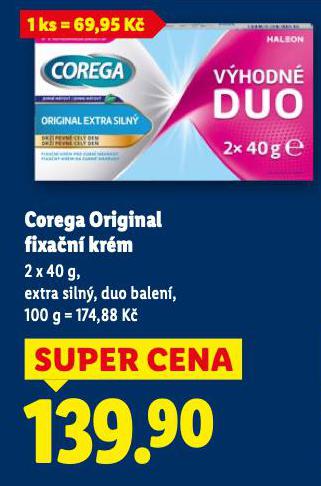 COREGA ORIGINAL FIXAN KRM XL EXTRA SILN