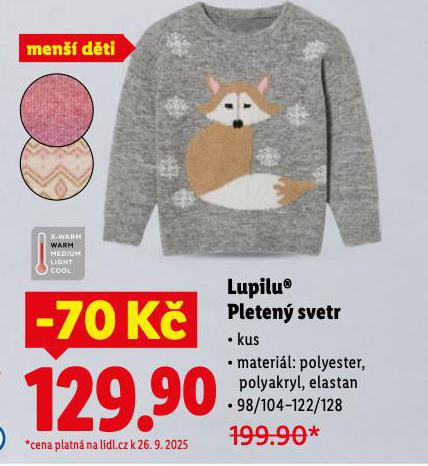 LUPILU PLETEN SVETR