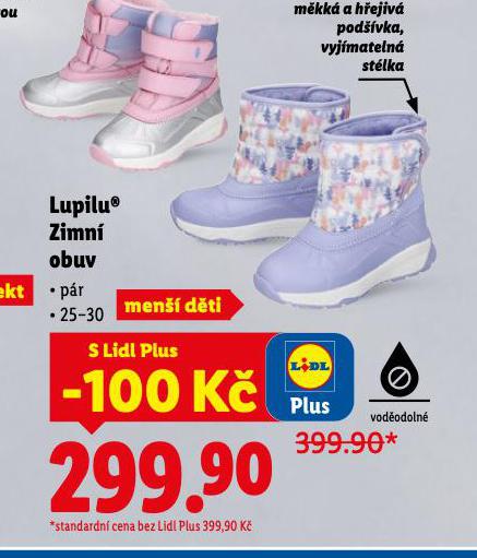 LUPILU ZIMN OBUV