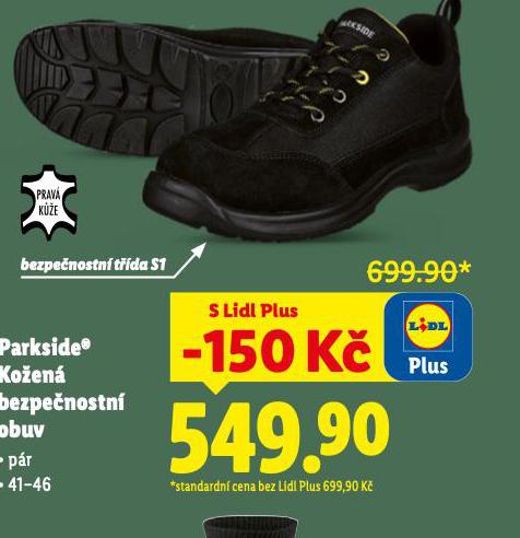 PARKSIDE KOEN BEZPENOST OBUV
