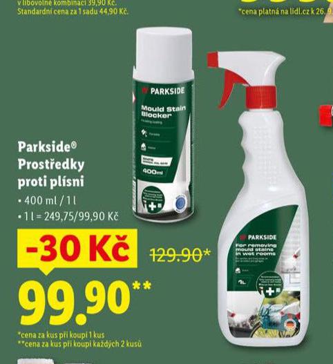 PARKSIDE PROSTEDKY PROTI PLSNI
