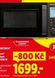 SILVERCREST MIKROVLNN TROUBA 1200W