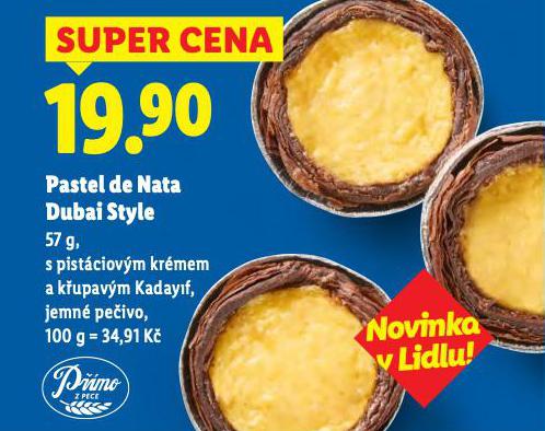 PASTEL DE NATA DUBAI STYLE