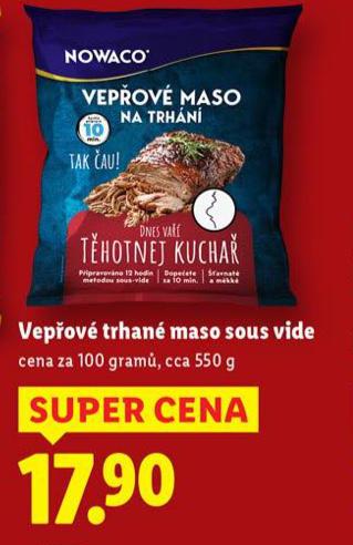 VEPOV TRHAN MASO SOUS VIDE