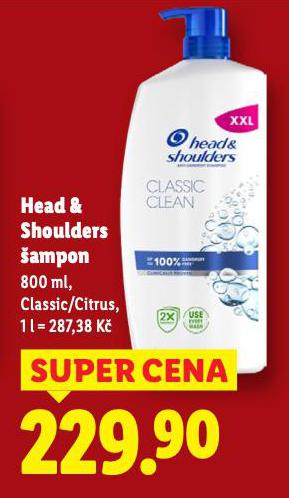 HEAD A SHOULDERS AMPON