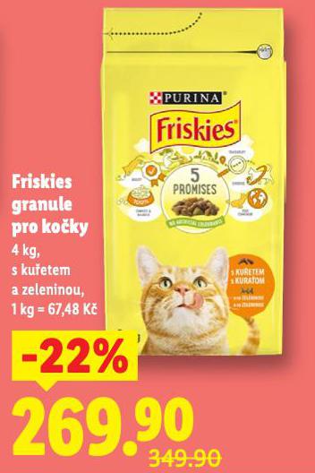FRISKIES GRANULE PRO KOKY