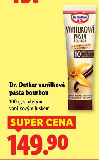 DR. OETKER VANILKOV PASTA BOURBON