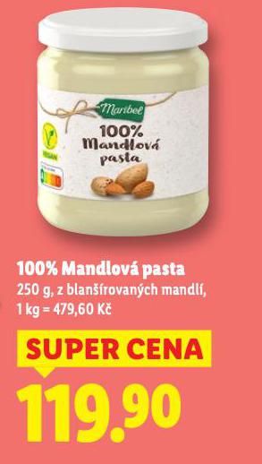100% MANDLOV PASTA