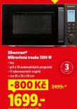 SILVERCREST MIKROVLNN TROUBA 1200W