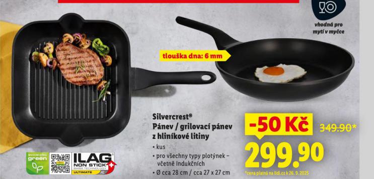 SILVERCREST GRILOVAC PNEV Z HLINKOV LITINY