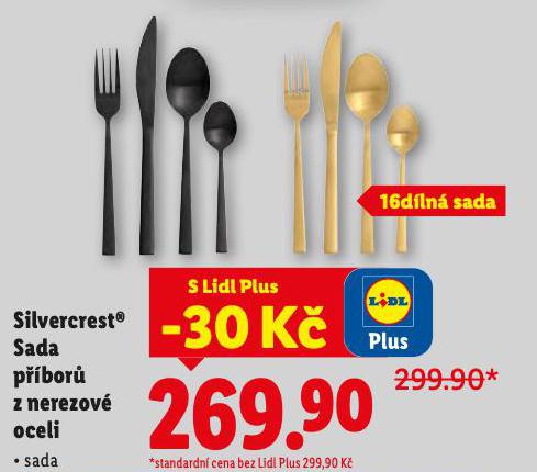 SILVERCREST SADA PBOR Z NEREZOV OCELI