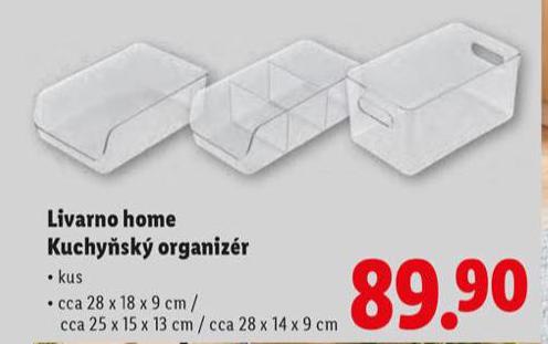 LIVARNO HOME KUCHYSK ORGANIZR