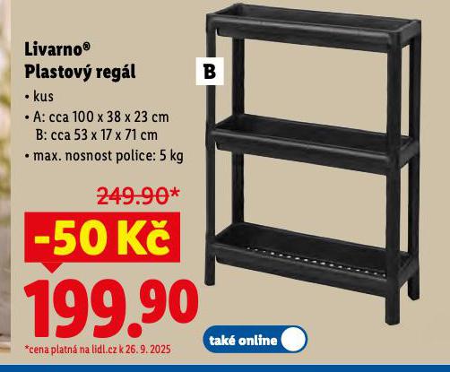 LIVARNO PLASTOV REGL