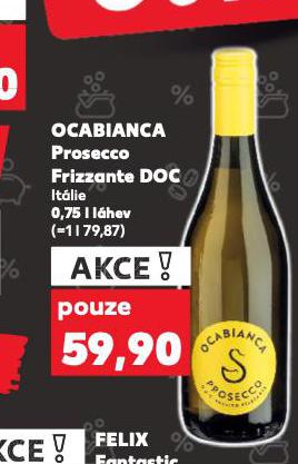 OCABIANCA PROSECCO FRIZZANTE DOC