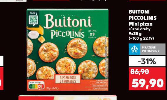 PIZZA BUITONI PICCOLINIS