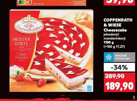 COPPENRATH & WIESE CHEESECAKE