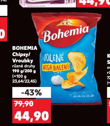 BOHEMIA CHIPSY
