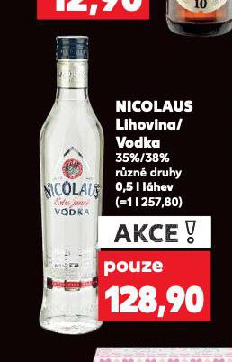 NICOLAUS VODKA