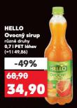 HELLO OVOCN SIRUP