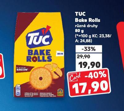 TUC BAKE ROLLS