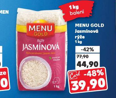 MENU GOLD RݎE JASMNOV