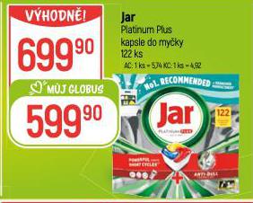 JAR PLATINUM PLUS KAPSLE DO MYKY