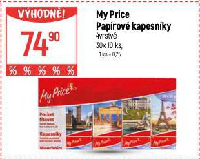 MY PRICE PAPROV KAPESNKY