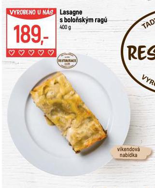 LASAGNE S BOLOSKM RAG
