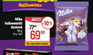 MILKA HALLOWEENT DUCHOV