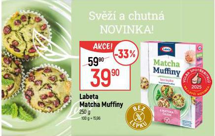 LABETA MATCHA MUFFINY