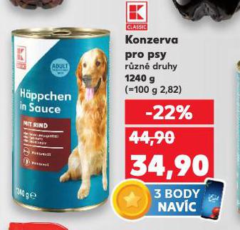 KONZERVA PRO PSY