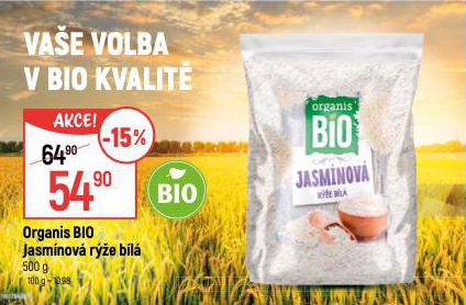 ORGANIS BIO JASMNOV RZE BL