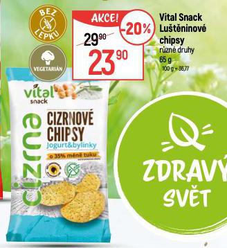 VITAL SNACK LUTNINOV CHIPSY