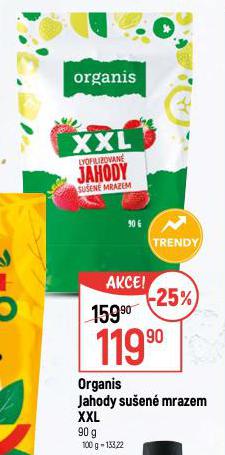 ORGANIS JAHODY SUEN MRAZEM XXL