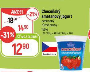 CHOCESK SMETANOV JOGURT