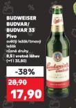 PIVO BUDWEISER BUDVAR