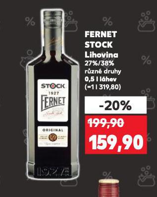 FERNET STOCK