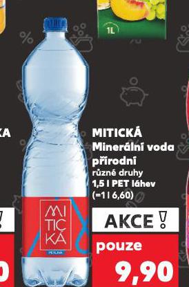 MITICK MINERLN VODA