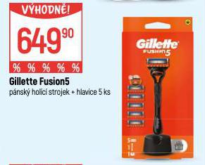 GILLETTE FUSION5 PNSK HOLC STROJEK