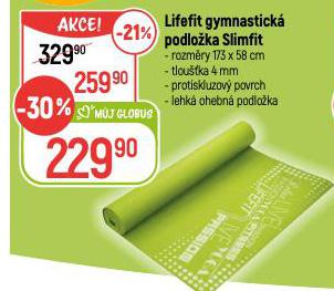 LIFEFIT GYMNASTICK PODLOKA SLIMFIT
