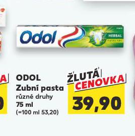 ODOL ZUBN PASTA